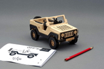 Внедорожник Off-Road от TARG - деревянный конструктор, сборная модель, 3d пазл