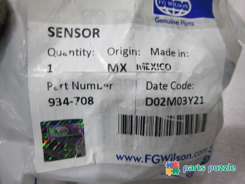 Датчик давления масла / SENSOR АРТ: 934-708