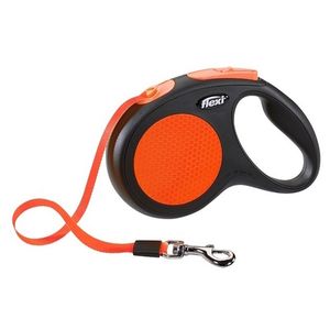 Рулетка Flexi Limited Edition New Neon M (до 25 кг) лента 5 м, оранжевый неон