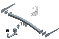 Фаркоп Brink (Thule) 624000 для SEAT ATECA 16- / VW TIGUAN 07-, 16- / AUDI Q3 11-(паспорт и сертификат в комплекте)(без электрики)