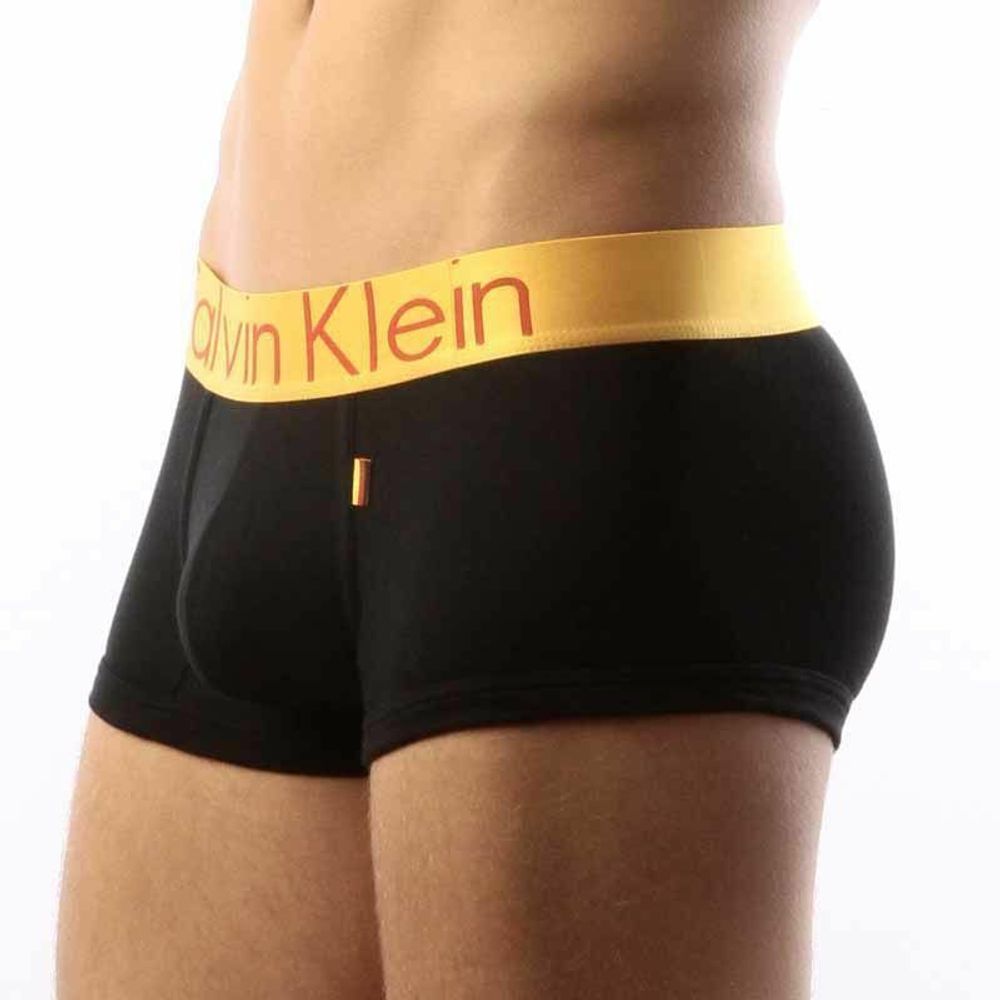 Мужские трусы боксеры черные Calvin Klein Germany Модал