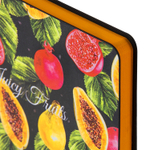 Ежедневник недатированный А5 (138х213 мм) BRAUBERG VISTA под кожу гибкий 136 л. "Fruit story" (2 штуки в упаковке)