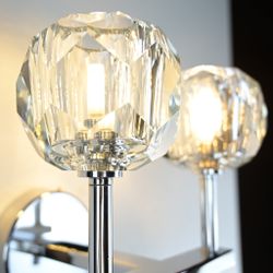 Бра Boule De Cristal Double Sconce Chrome By Imperiumloft