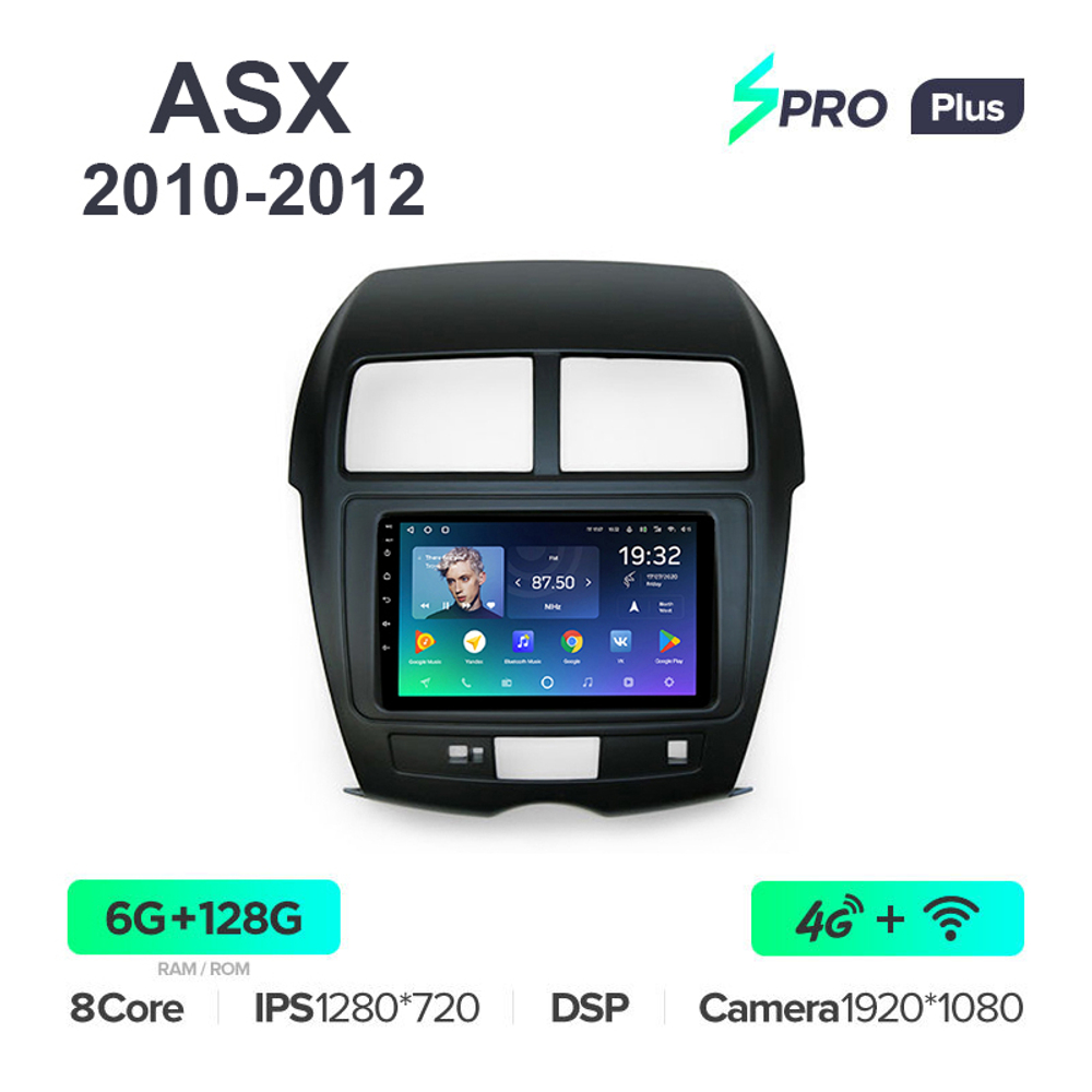 Teyes SPRO Plus 10,2"для Mitsubishi ASX 2010-2012
