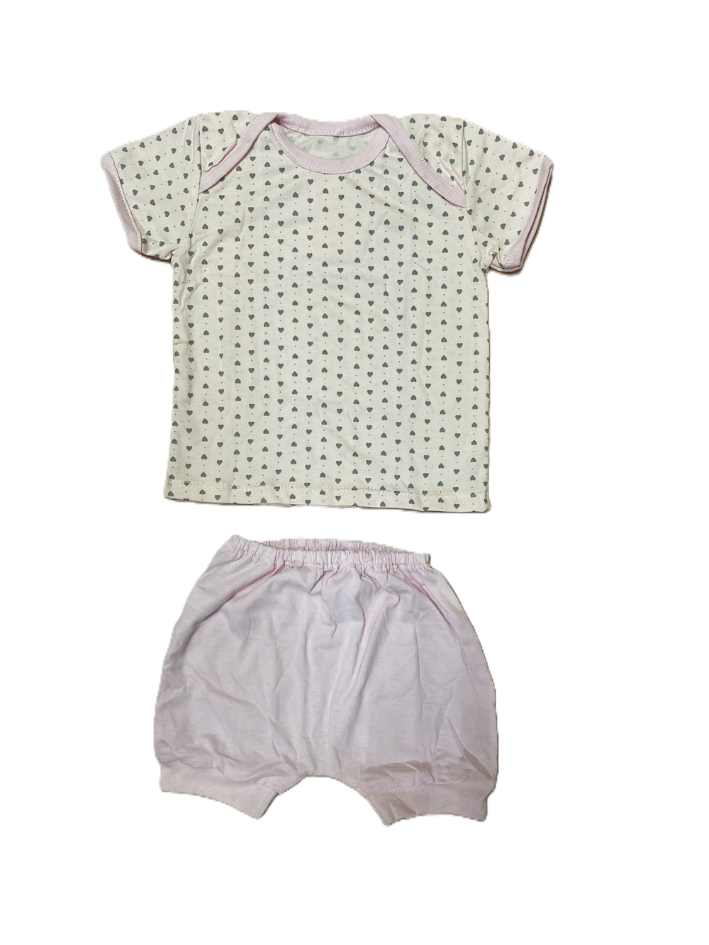 Костюм футболка - лодочка +пыжики(трусы на памперс) из кулирки (100% хлопок) на рост 80,86 см