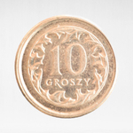 Poland, 10 Groszy, 2009, VF
