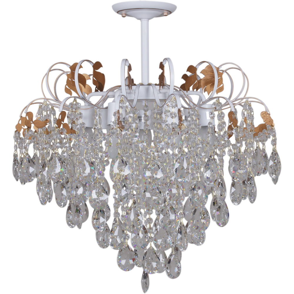 96028-0.3-07 WH+GOLD PN светильник потолочный