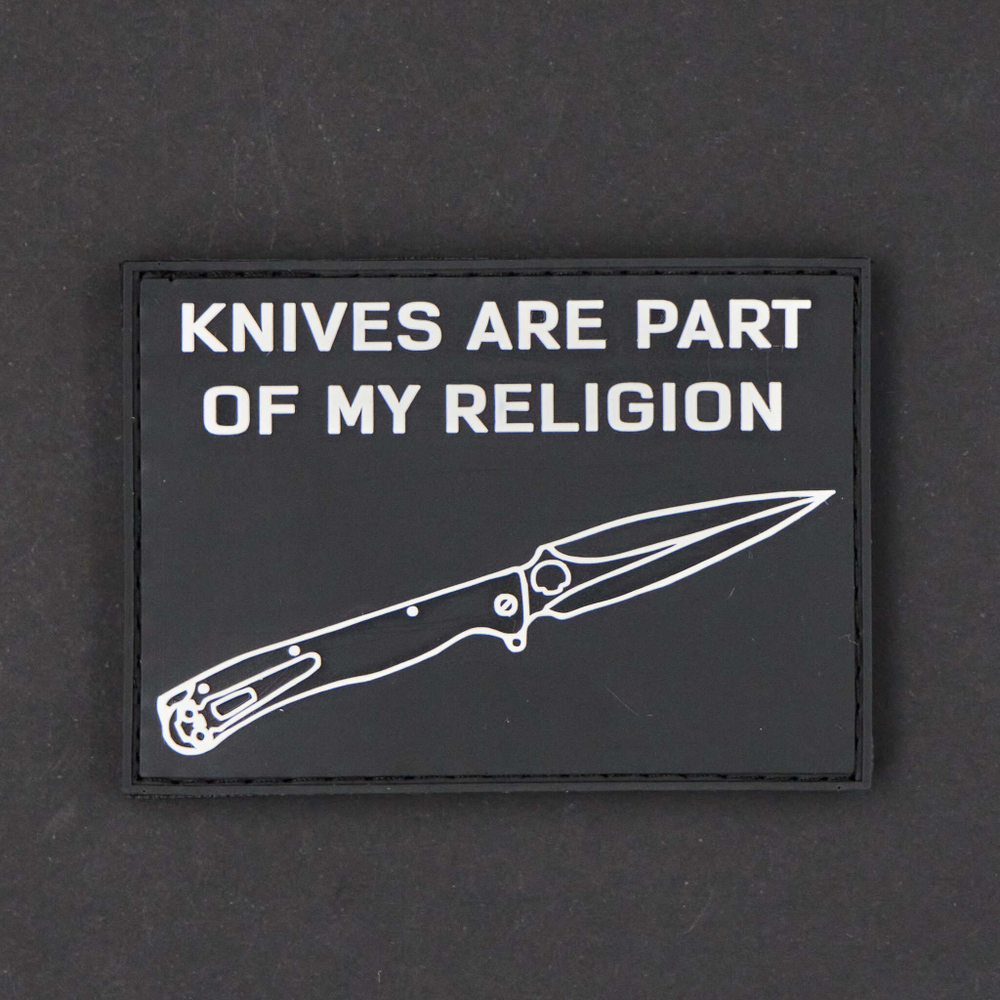 Патч Knives are part of my religion