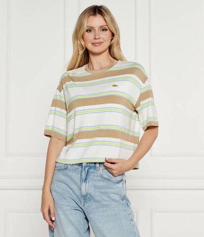 Футболка Lacoste - кремовый(TF3363)