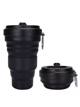 Стакан силиконовый с крышкой-поильником 550 мл