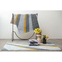 Ковер из хлопка с рисунком Tulip Field из коллекции Terra, 160х230 см