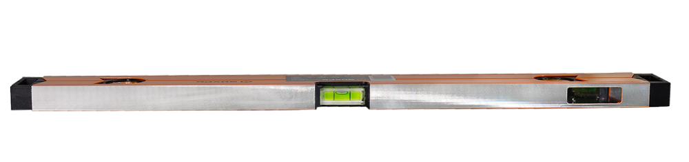 Уровень алюминиевый «Магнитный» 600мм 3 глазка фрезерованный Вихрь