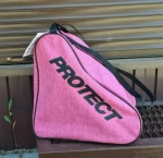 Чехол для коньков PROТЕСТ, 32*32*18 см, цвет: розовый