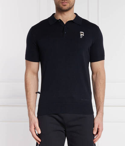 Поло Karl Lagerfeld - темно-синий(655006 542398)