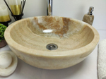 Раковина из оникса Bowl Yellow TinLip BO-60331 40*40*15