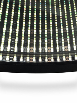 Зеркало "Infiniti Black Led" D 600 с датчиком движения