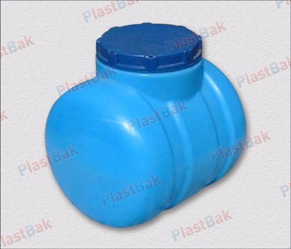 Ёмкость пластиковая пищевая Пластбак 50 л. Горизонтальная (48x40x46см;Синий) - арт.556257