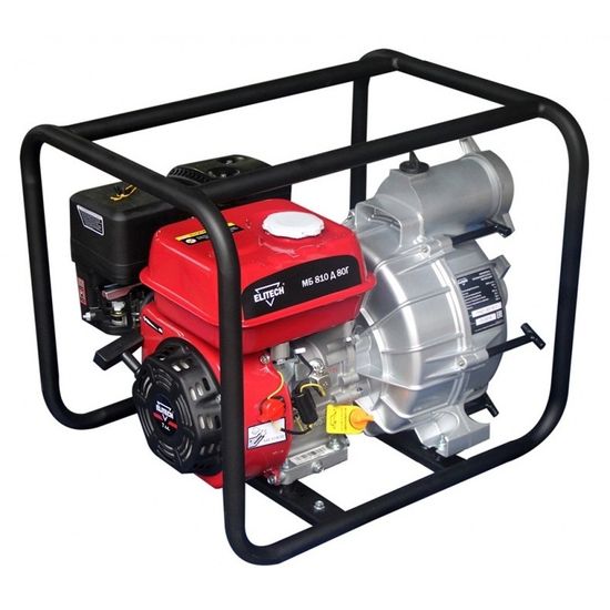 Бензиновая мотопомпа "ELITECH" МБ 800 Д 80 Г