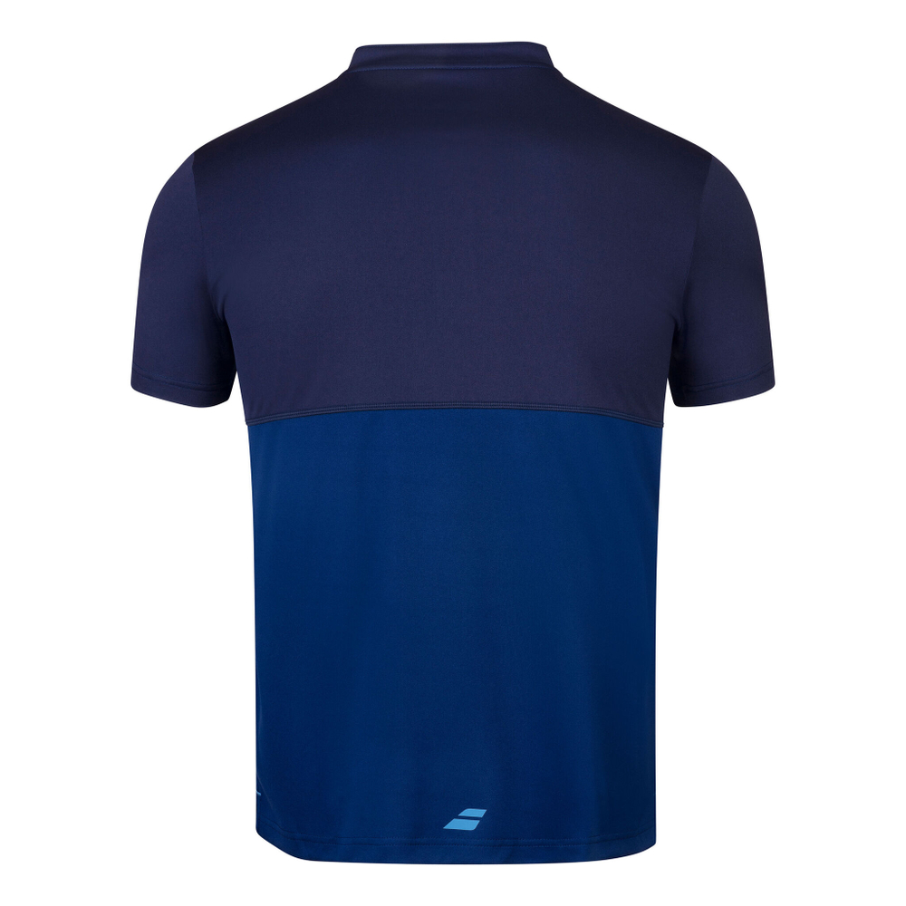 Мужское теннисное поло Babolat Play Polo Men - Dark Blue, Blue