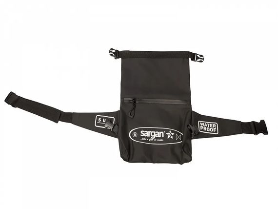 Гермосумка поясная Sargan Кенга SUP черный