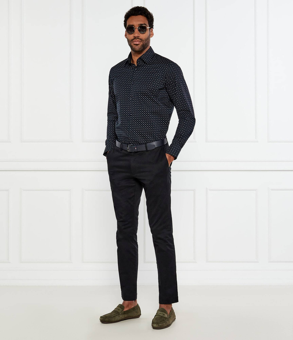 Рубашка H-JOE-kent-C1-214 BOSS BLACK - темно-синий(50538961)