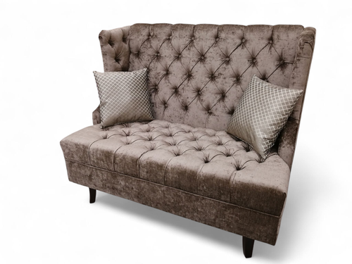 Диван для кафе ресторана Олимп с каретной стяжкой