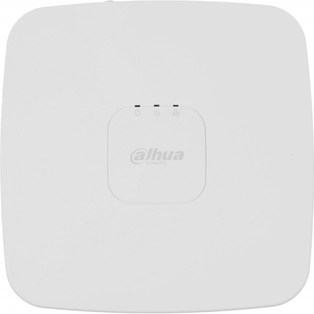 4-канальный IP-видеорегистратор Dahua 4K и H.265+, видеоаналитика, входящий поток до 80Мбит/с, 1 SATA III до 10Тбайт