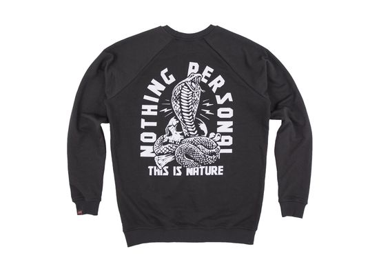 Свитшот HOOK Ничего личного (Кобра) Чёрный