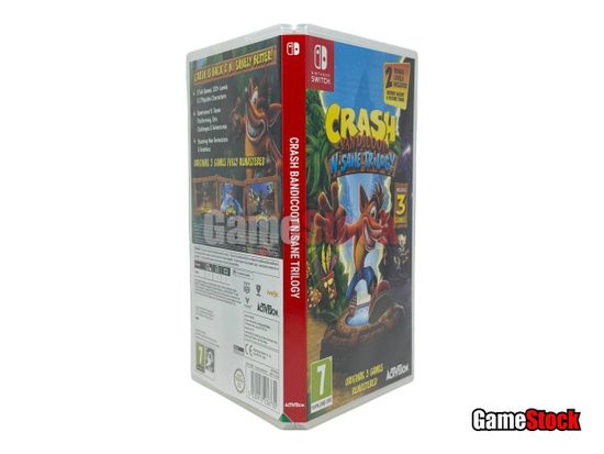 Crash Bandicoot N. Sane Trilogy (Nintendo Switch, Английская версия, Б/У)