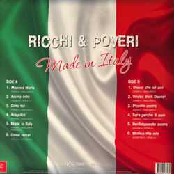 Виниловая пластинка Ricchi E Poveri ‎– Made In Italy LP