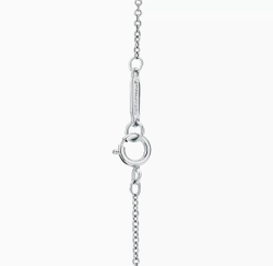Подвеска из серебра 925 , 2 сердца, Tiffany, Тиффани, бирюзовое💠В наличии