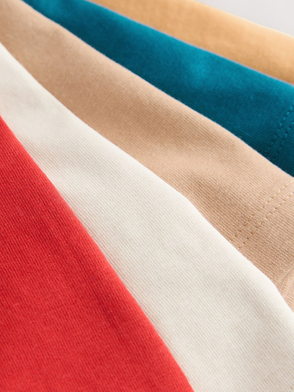 Футболка для мальчика Next E63-183, 5 шт., Песочный, Красный, Синий