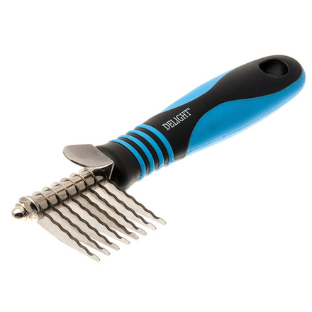 Колтунорез DeLIGHT боковой мини 8 лезвий прямой