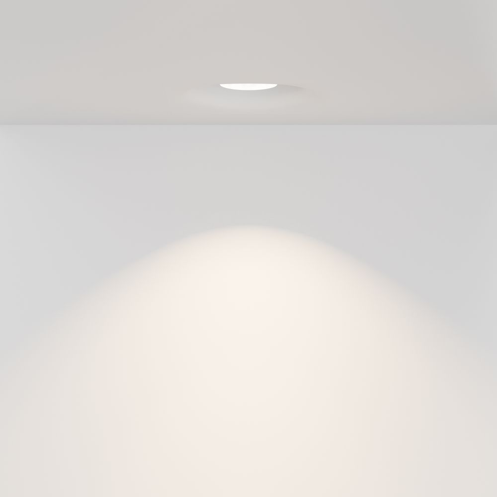 Светильник встраиваемый Maytoni   DL006-GU10-RD-W