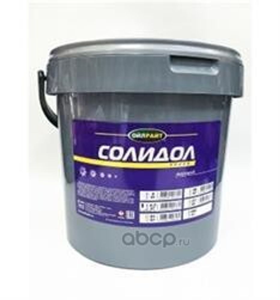 Смазка Солидол 5 кг жировой (OIL RIGHT)