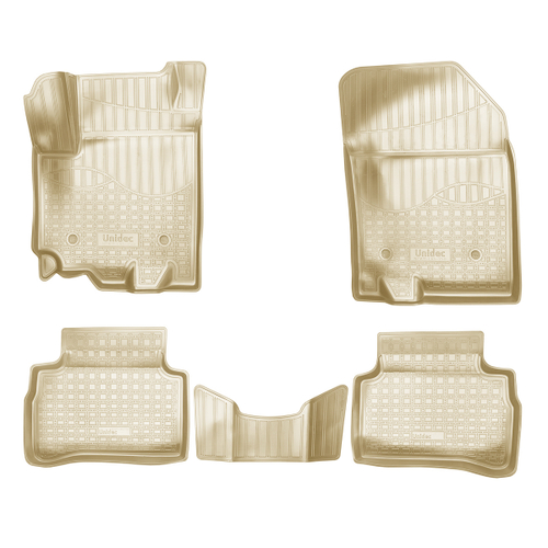 Ковры в салон Norplast/Unidec для Suzuki Vitara (2015-)Полиуретан,Бежевый, арт.NPA11-C85-750-B