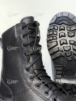 Ботинки армейские с высокими берцами 0420 «Urban» Черные