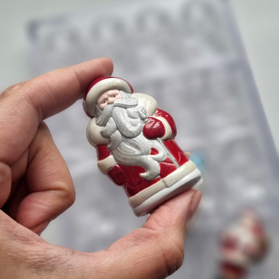 980 | Форма для шоколадных конфет &quot;Новогодняя&quot; (275*175мм)