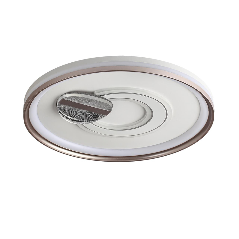 7787/85L PIKO LED SN 607 Светильник металл/белый/бронза LED 85Вт 3000-6500K D495 IP20 пульт ДУ GEMINI