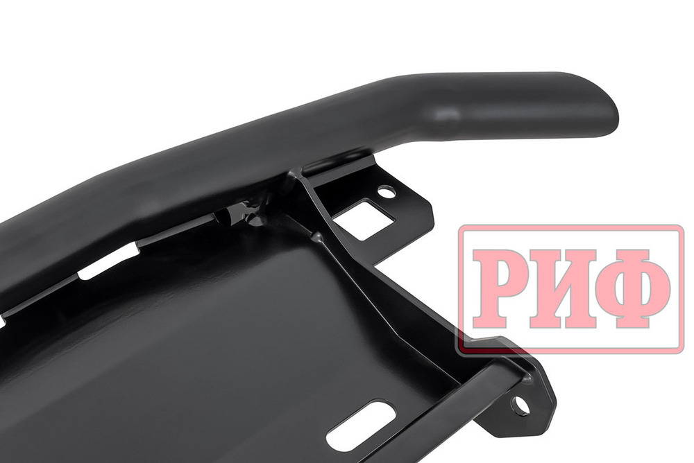 Бампер силовой задний/защита штатного бампера Lada Niva Travel с возможностью установки фаркопа РИФ