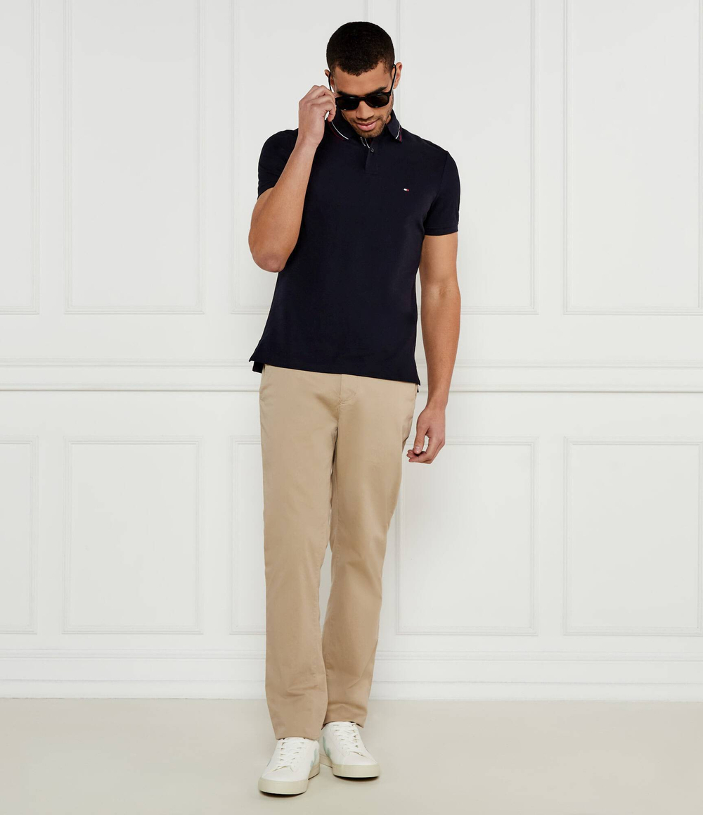 Поло Tommy Hilfiger - темно-синий(MW0MW38459)