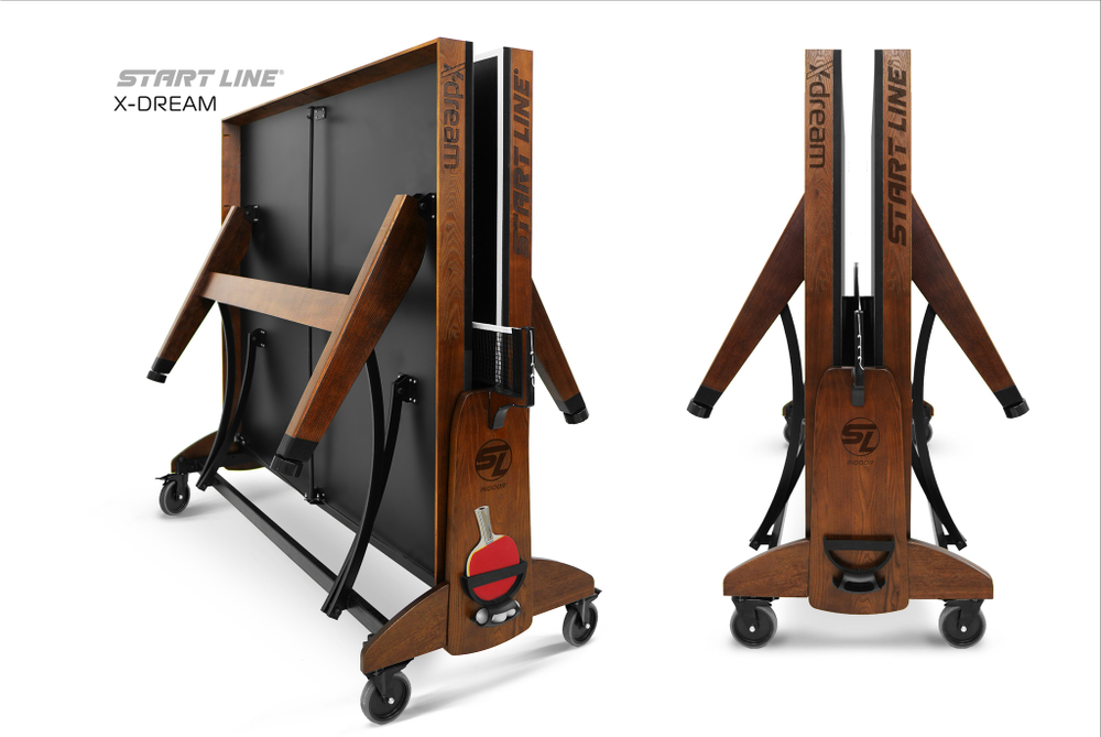 Стол теннисный X-dream Start Line (№5, ЛДСП Черный)