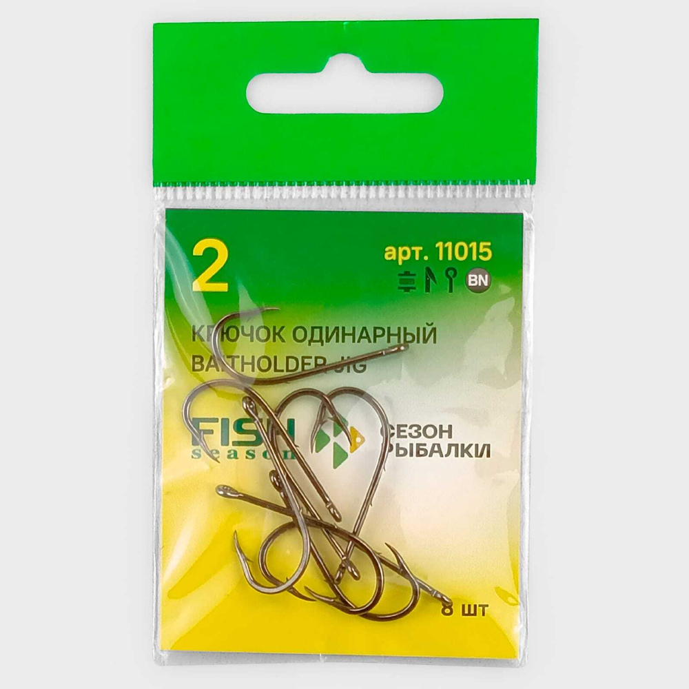 Крючок с ушком Fish Season Baitholder Jig 11015 BN