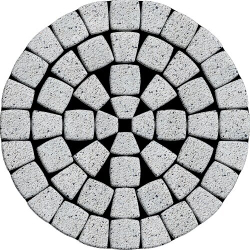 Тротуарная плитка Классико Нео, 60 мм, Мрамор, BackWash