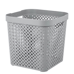 Корзина для хранения Plast Team STOCKHOLM, 20 л серый шторм