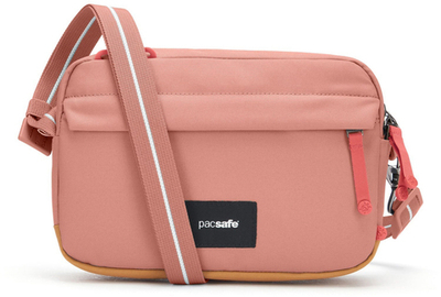 Сумка антивор Pacsafe GO Crossbody, розовый, 2.5 л.