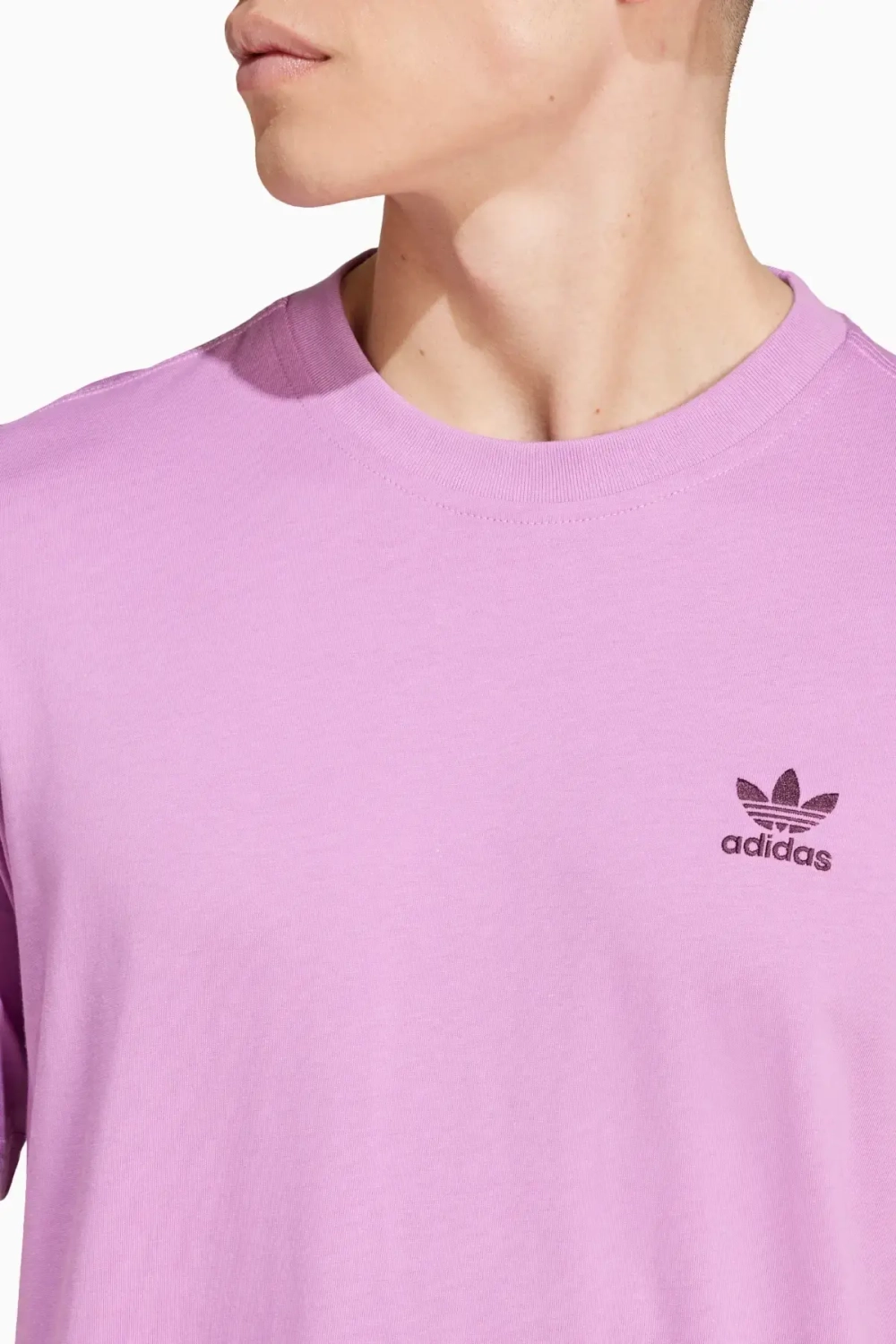 Футболка adidas Trefoil Essentials - розовый