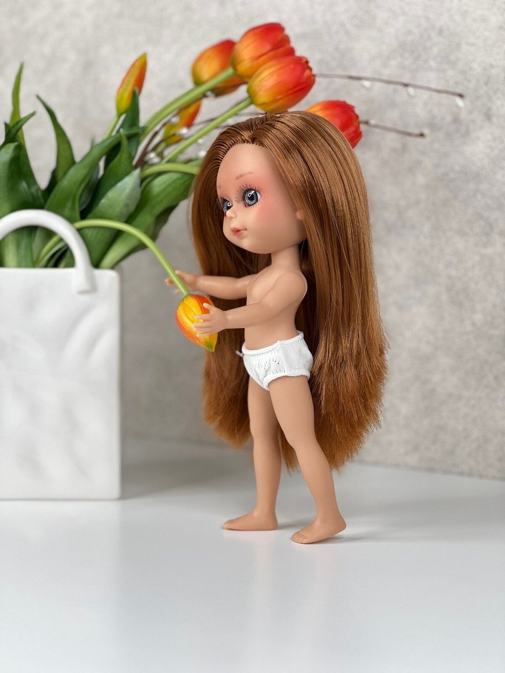 Кукла Nines виниловая 30см Dainty без одежды (2440W10)