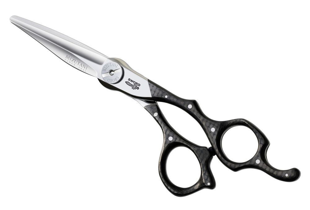 Ножницы прямые Mizutani SWORD D19 Carbon, 6.2˝