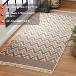 Коврик интерьерный с бахромой VOSTOK 80*150 (двухсторонний)